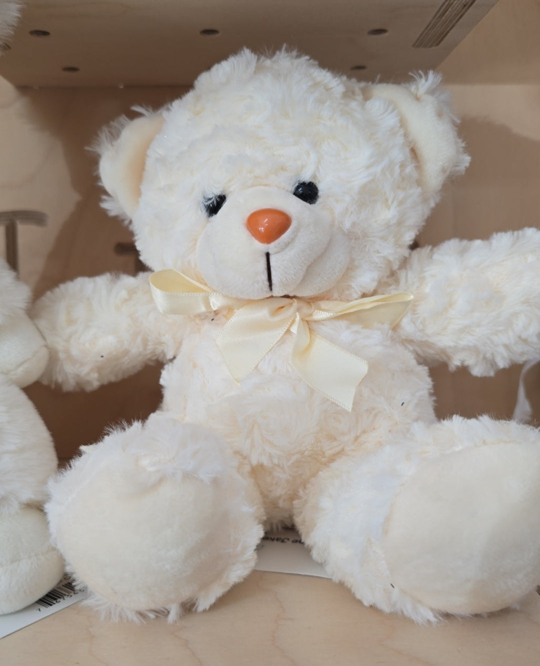 Flufy Cream Teddy Bear