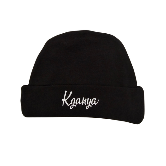 Personalised Minimalistic Babygro and Beanie