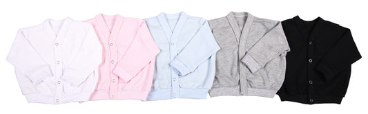 Long Sleeved Baby Cardigans (2 Pack mixed colours) - Little Lumps