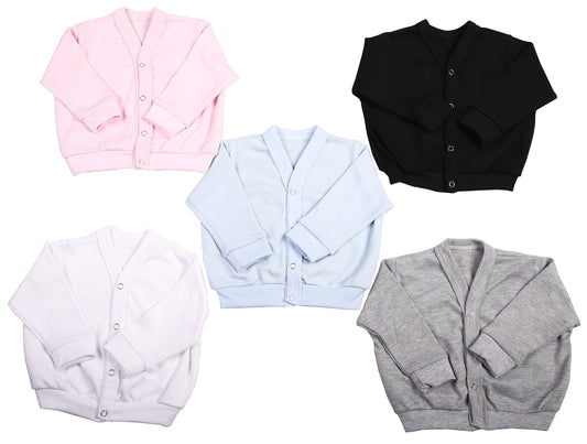 Long Sleeved Baby Cardigans (2 Pack mixed colours) - Little Lumps
