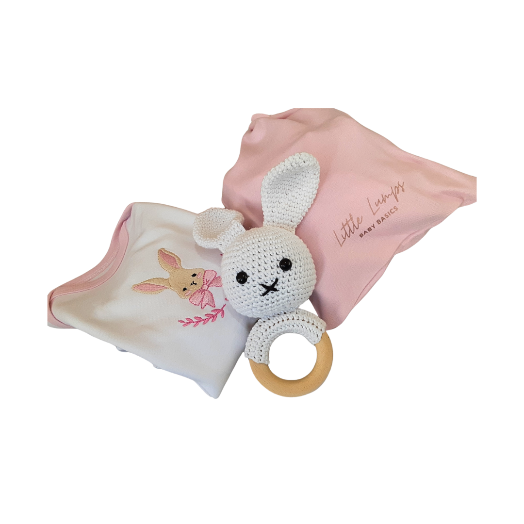 Personalised Deluxe Baby Bunny Gift Set