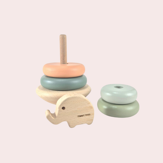 Elephant Baby Ring Stacker