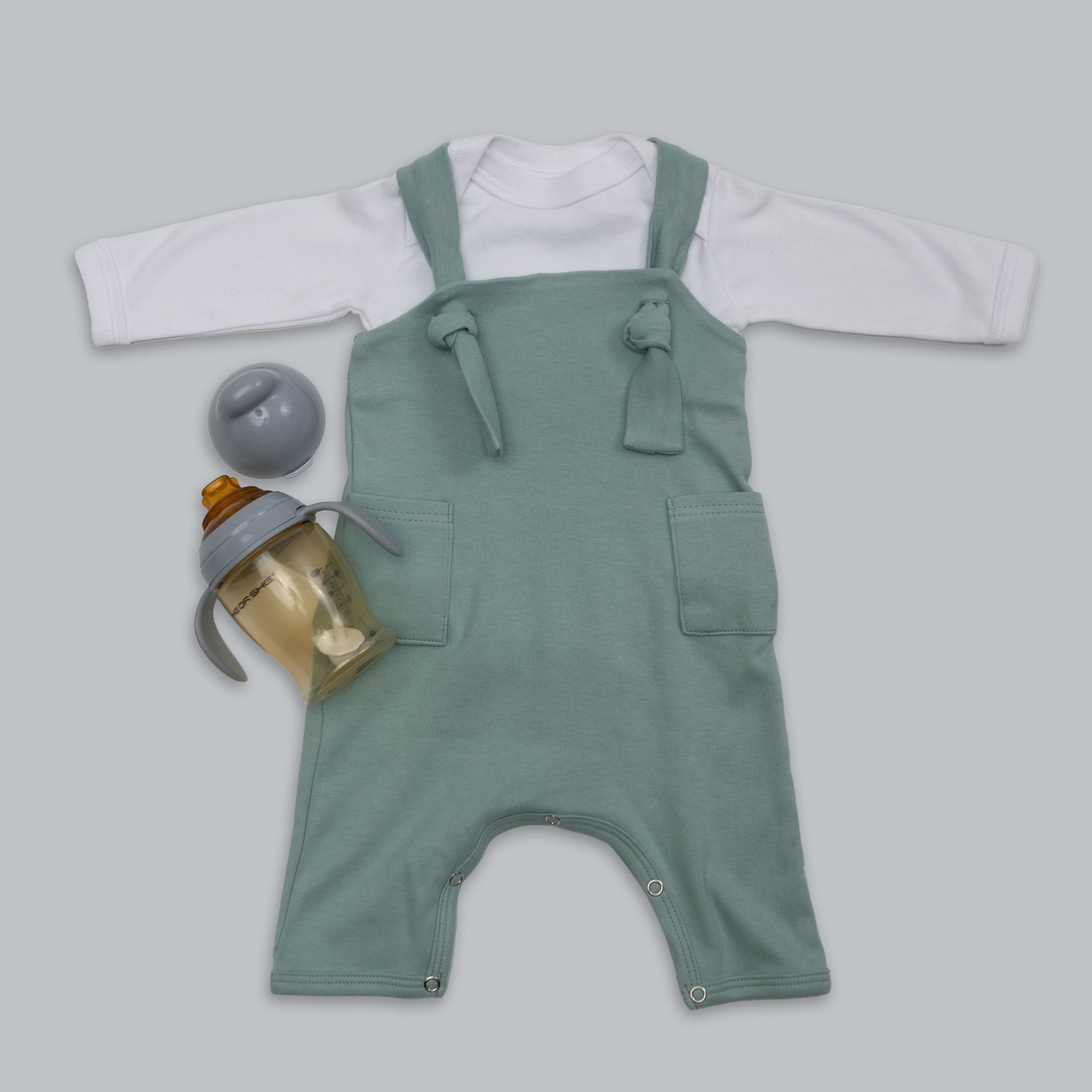 Trendy Knotted Dungaree - Little Lumps