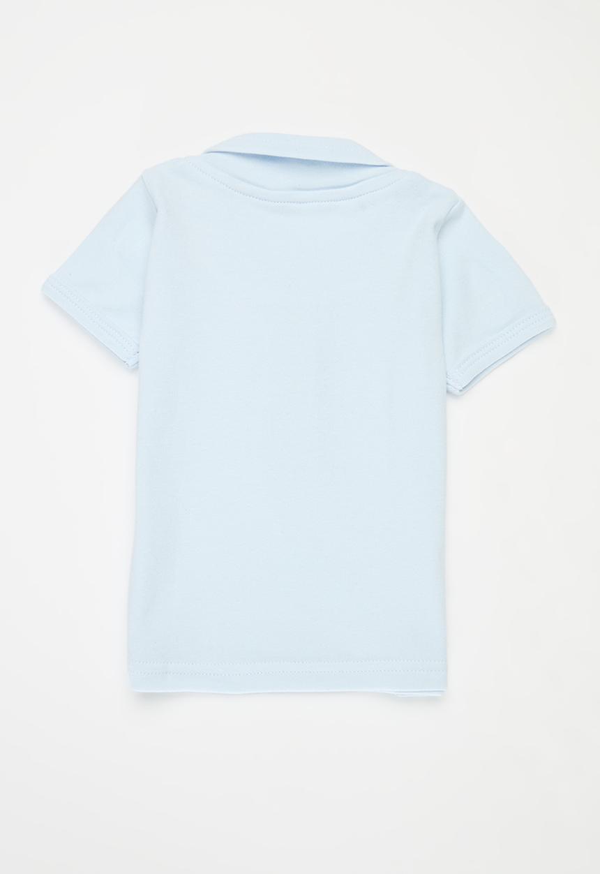 Back view of Baby_Blue_tab_collar_T_-_shirt