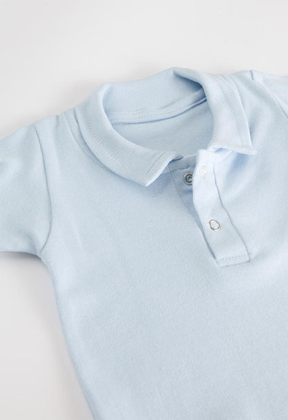 Baby Ble tab collar t - shirt