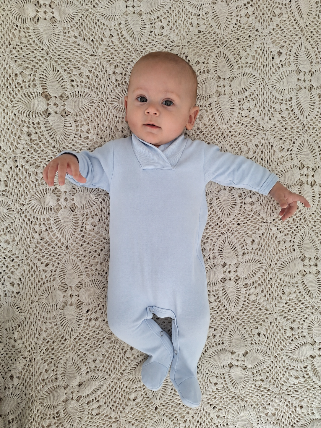 Babygro With Crossover Collar