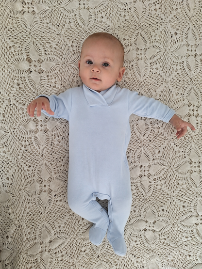 Babygro With Crossover Collar