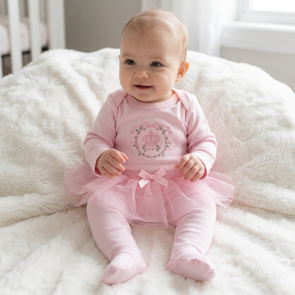 100% Cotton Baby Ballet Leggings