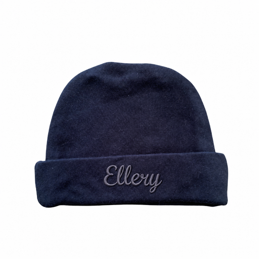Beautifully Personalised Baby Beanie