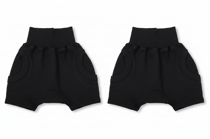 Blank Baby Harem Shorts (2-Pack mixed colours) - Little Lumps