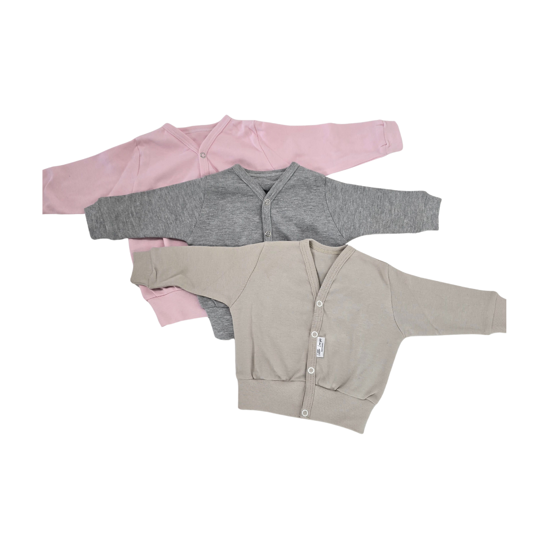 100% Cotton Cozy Baby Cardigan