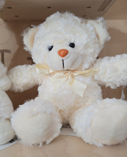 Flufy Cream Teddy Bear