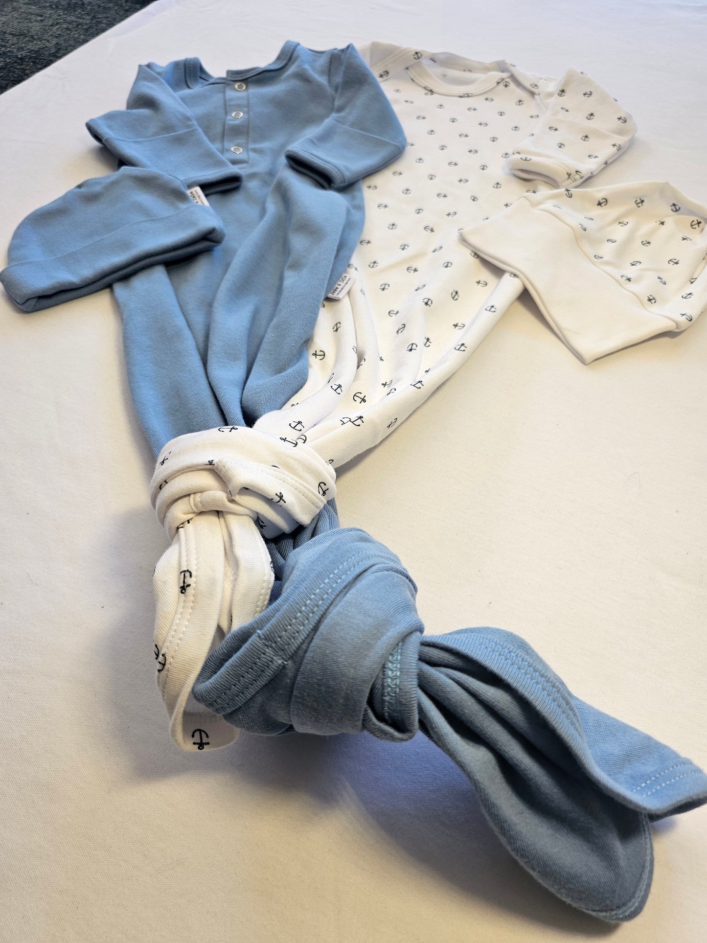 Knotted Onesie and Beanie Set– The Perfect Coming Home Outfit