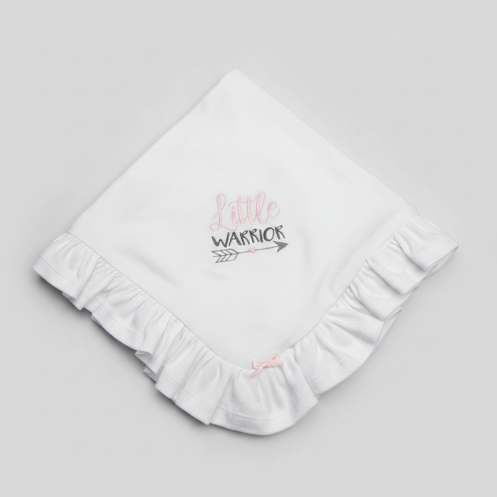 Double layered 100% cotton blanket

