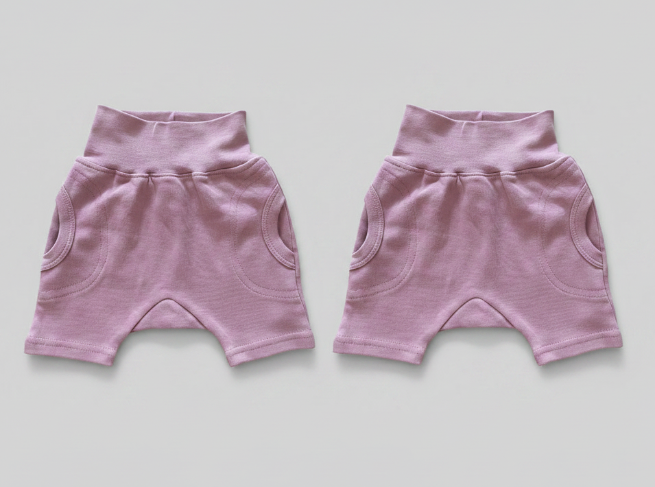 2 pack of Dusty Pink Shorts
