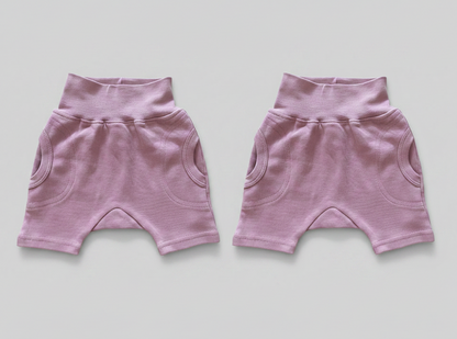 2 pack of Dusty Pink Shorts