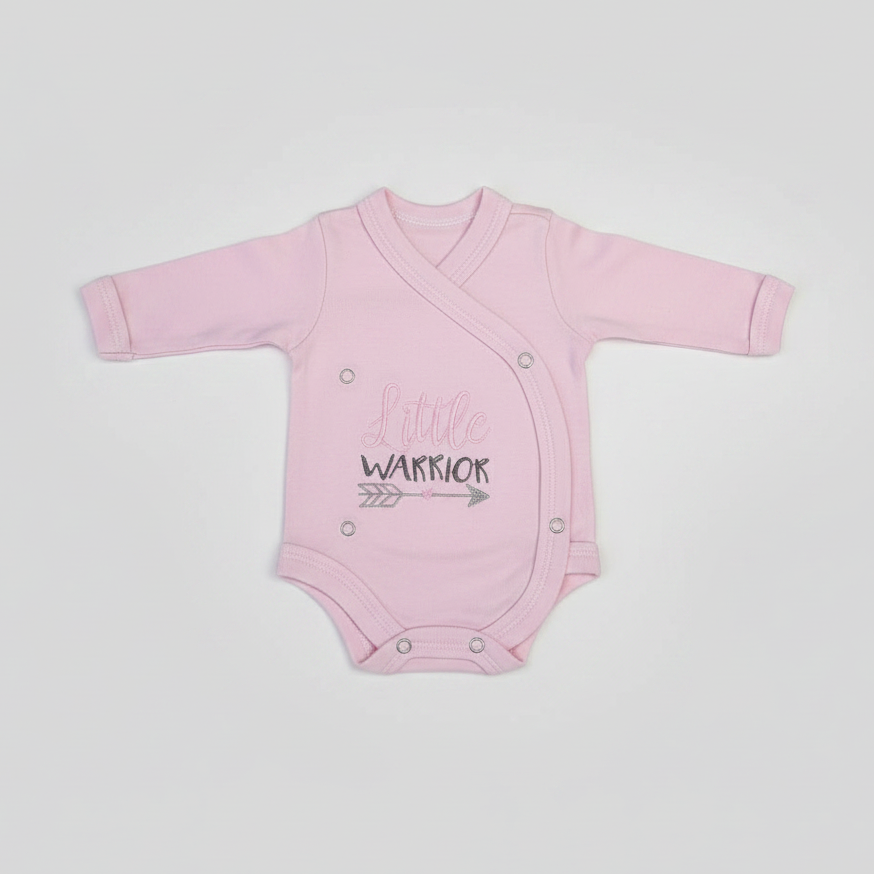 Peemie baby girl  little warrior gift set