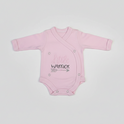Peemie baby girl  little warrior gift set