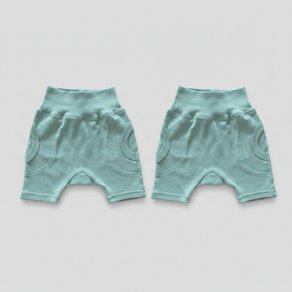 2 pack of Sage Harem shorts