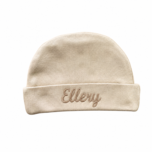 Beautifully Personalised Baby Beanie