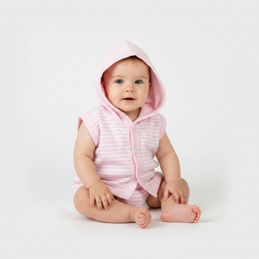 Sleeveless Baby Hoodies