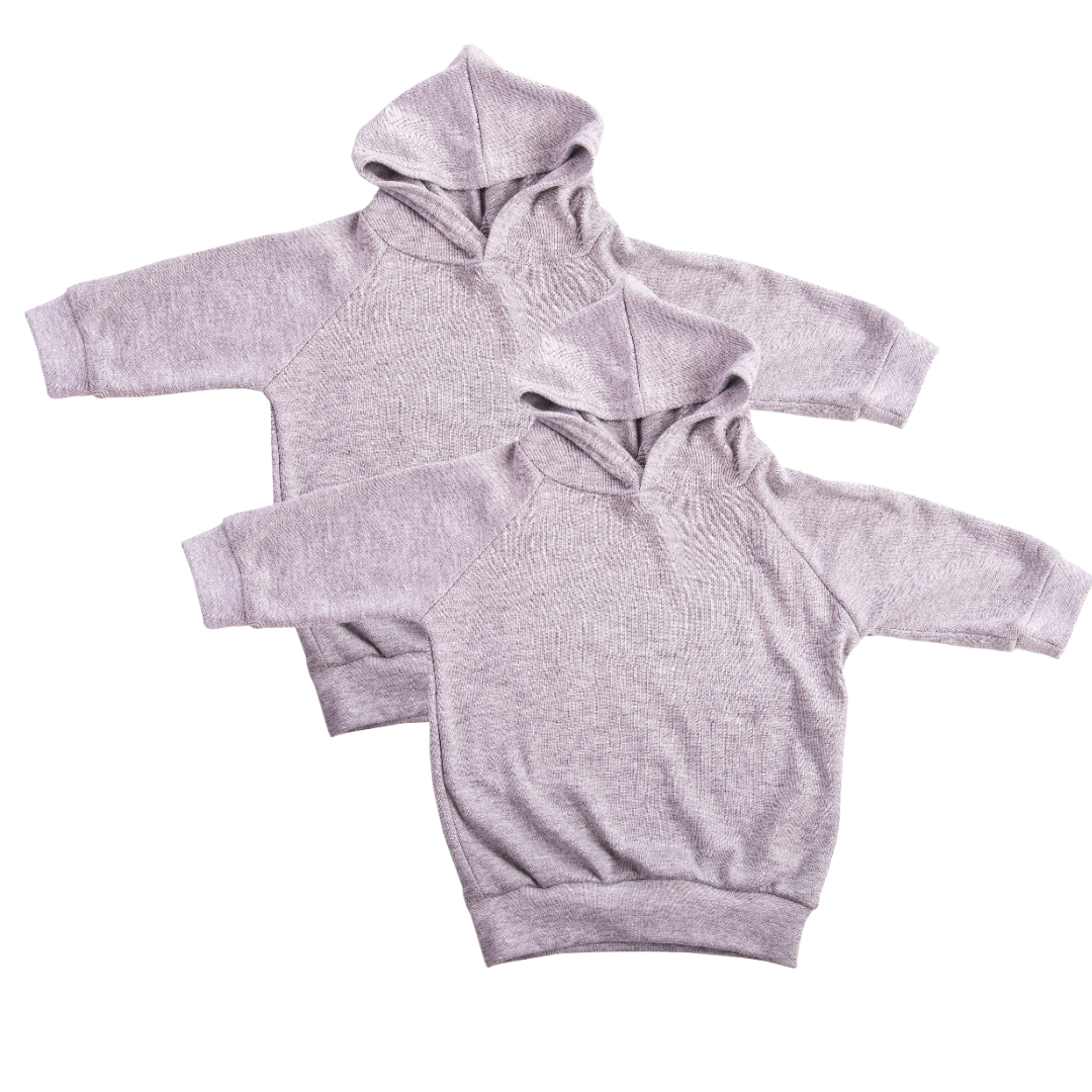 2 Pack - Baby Long Sleeved Hoodies