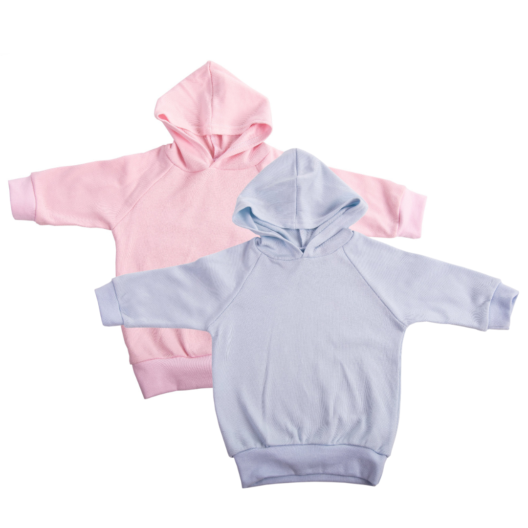 2 Pack - Baby Long Sleeved Hoodies