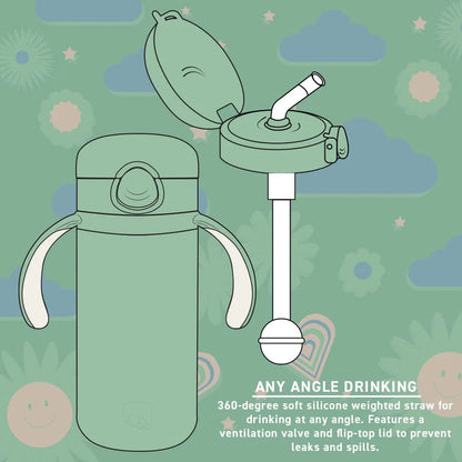 Lizzard Hatchling Kids Flask 280ml, Assorted