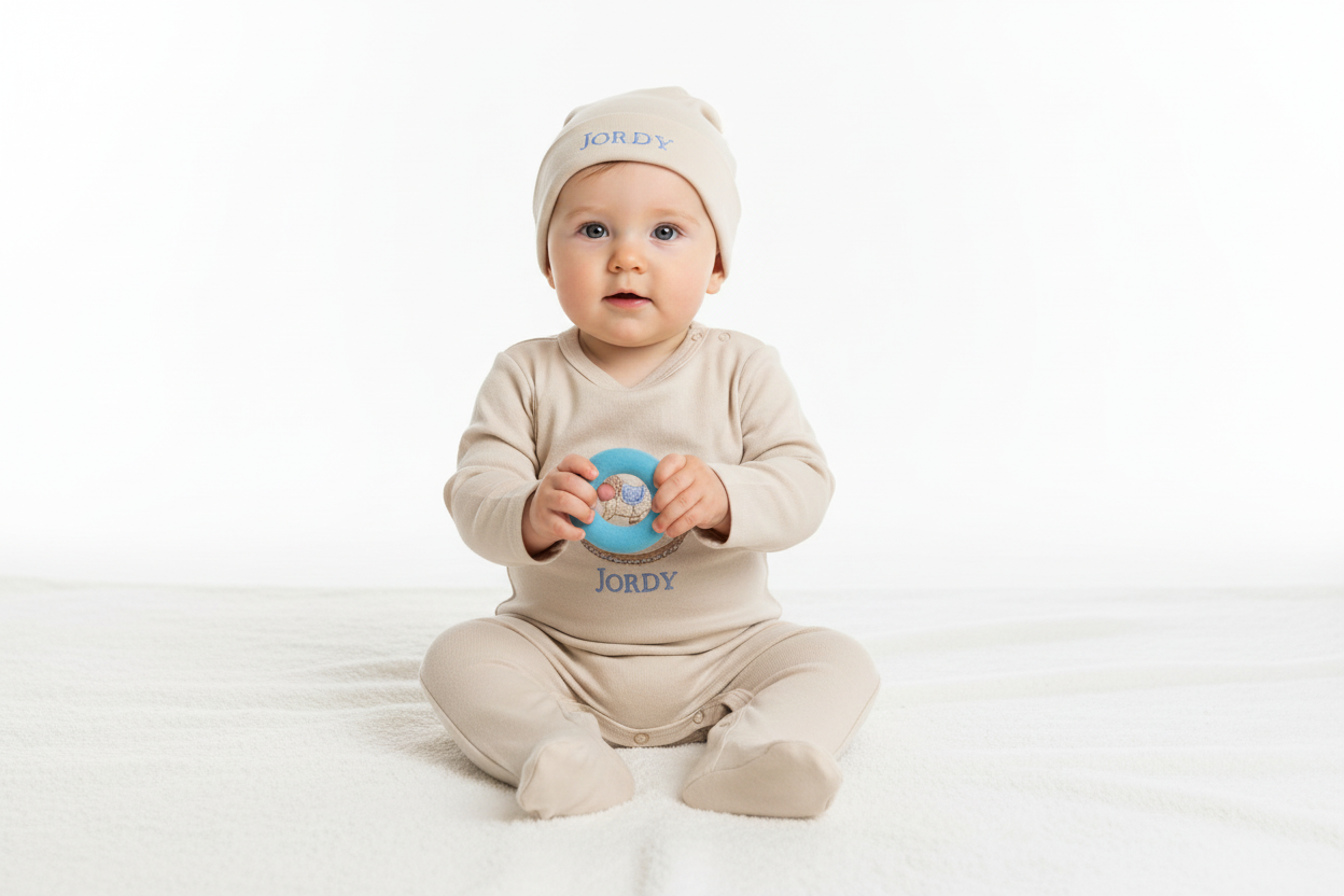 Personalised Deluxe Baby Gift Set - Rocking Horse