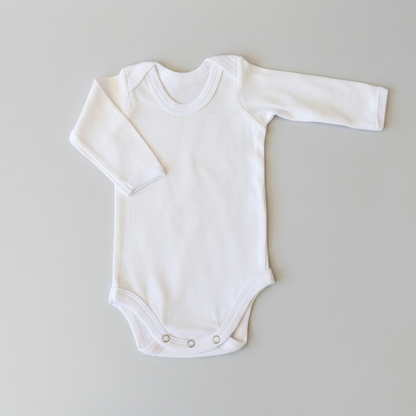 White Envelope onesie - 100% cotton - Blanks - Little Lumps