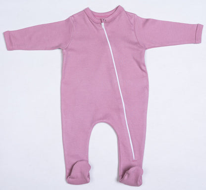 100% Cotton Infant Zippy Babygro - Little Lumps