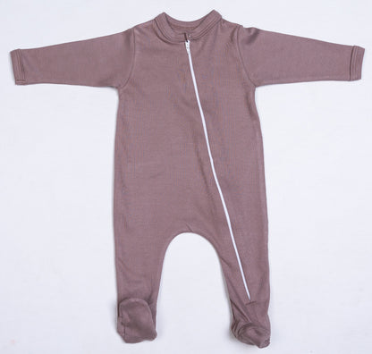 100% Cotton Infant Zippy Babygro - Little Lumps
