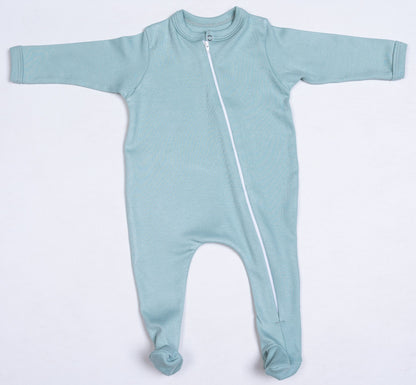 100% Cotton Infant Zippy Babygro Little Lumps