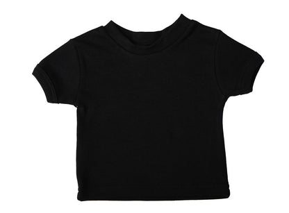 Crew Neck Baby T Shirt Short Sleeve - Little Lumps