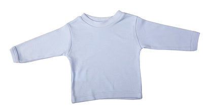 Long-Sleeved Baby Crew Neck T-Shirts - Little Lumps - 100% cotton blank