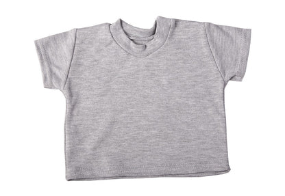 Crew Neck Baby T Shirt Short Sleeve - Little Lumps -  100% cotton - Blanks