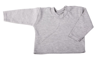 Long-Sleeved Baby Crew Neck T-Shirts - Little Lumps - 100% cotton