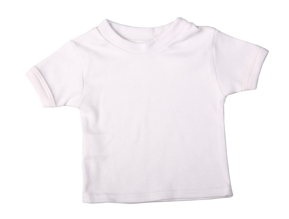 Crew Neck Baby T Shirt Short Sleeve - Little Lumps   100% cotton - Blanks