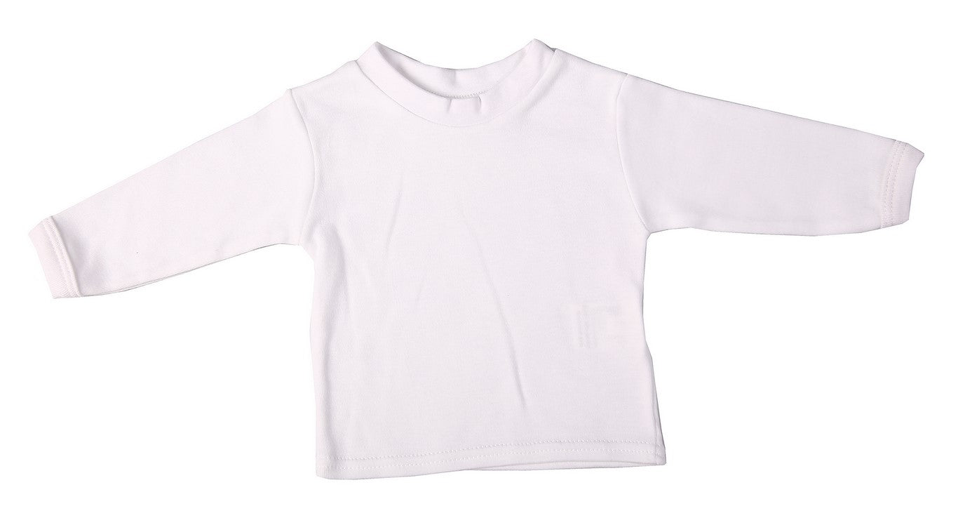 Long-Sleeved Baby Crew Neck T-Shirts - Little Lumps
