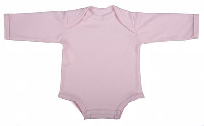 Long-Sleeved Baby Onesie With Envelope Neck - Little Lumps