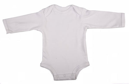 Long-Sleeved Baby Onesie With Envelope Neck - Little Lumps