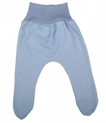 2-Pack High Quality 100% Cotton Leggings With Covered Feet - Little Lumps