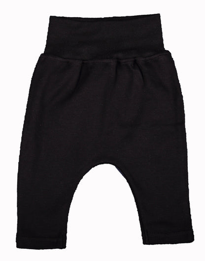 Effortlessly Cozy — Cotton Footless Leggings for Little Ones in Black