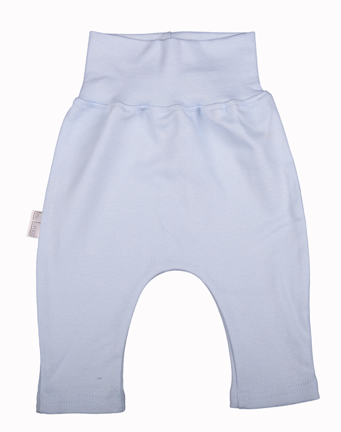 Effortlessly Cozy — Cotton Footless Leggings for Little Ones in Baby Blue