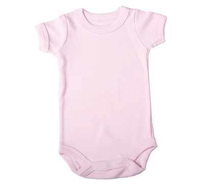 Crew neck baby onesie short sleeve - Little Lumps - 100% cotton - Blanks