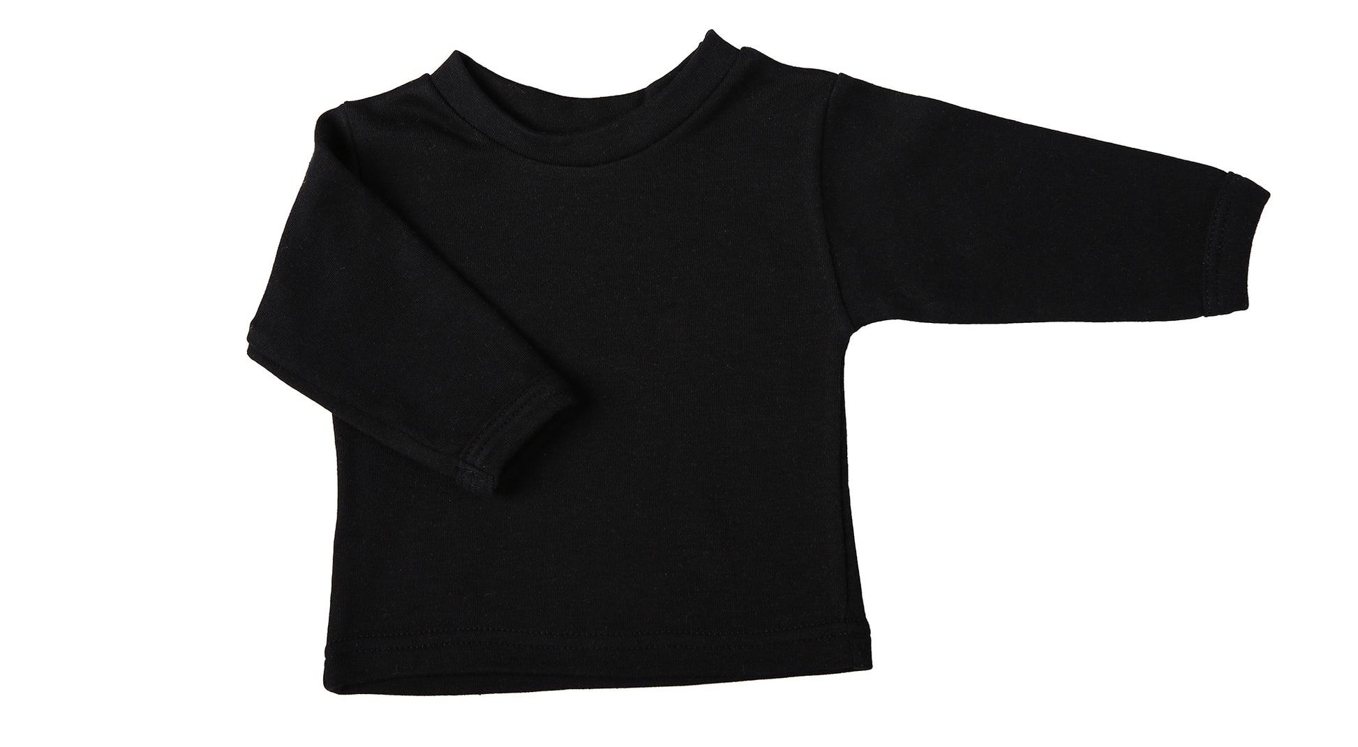 Long-Sleeved Baby Crew Neck T-Shirts - Little Lumps