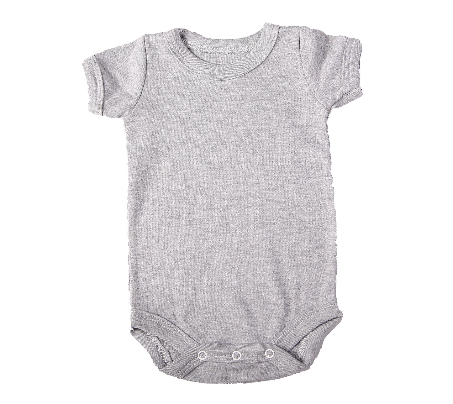 Crew neck baby onesie short sleeve - Little Lumps