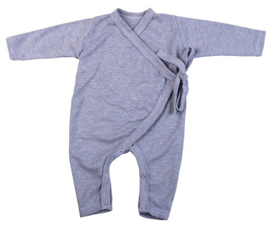 2-Pack Kimono Blank Babygros Made From 100% Cotton - Little Lumps