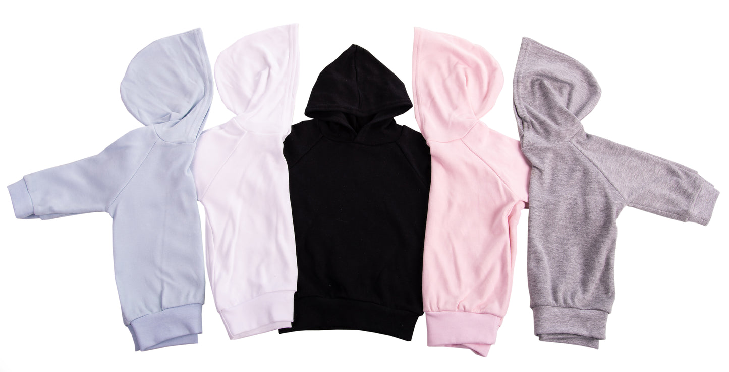 Long Sleeved Baby Hoodies - Little Lumps