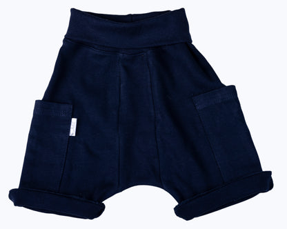 Cropped baby slouch pants - Little Lumps